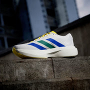 Men's Adidas Adizero Evo SL Woven - Yellow/Royal Blue/Iron Metallic