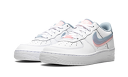 Air Force 1 LV8 GS "Double Swoosh - White / Blue / Pink" CW1574 100