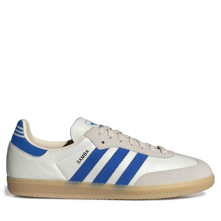 Men's Adidas Samba OG - Cloud White/Blue