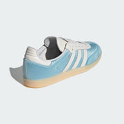 Men's Adidas Samba OG - Icey Blue/Chalk White/Sand Strata