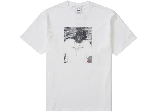 Supreme Jordan Biggie S/S Top White
