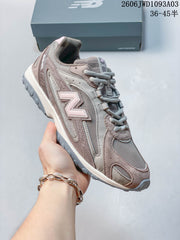 New Balance 204L Low-Top Sneakers in Gray and Brown
