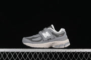 New Balance 2002R Kids Hook-and-Loop Sneakers, Gray