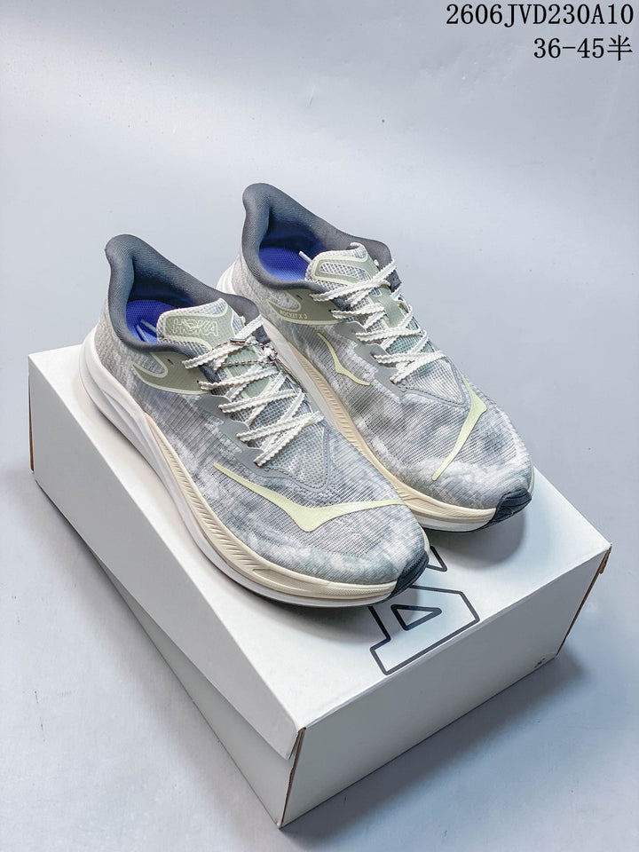HOKA Rocket X 3 x John Elliott Running Shoes, Grey