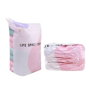 No-Pump Vacuum Compression Storage Bags – Space-Saving Organizer for Clothes & Bedding