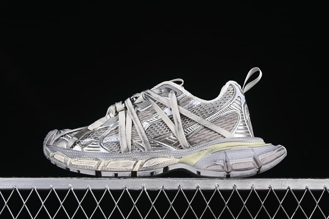 Balenciaga 3XL Sneakers in Silver and Grey