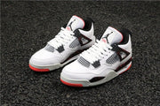Jordan Air Jordan 4 Pale Citron Sneakers White Black Red