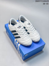 adidas Taekwondo Low-Top Sneakers White Black Gum Sole