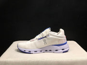 On Cloudnova 1 Sneakers, White and Blue
