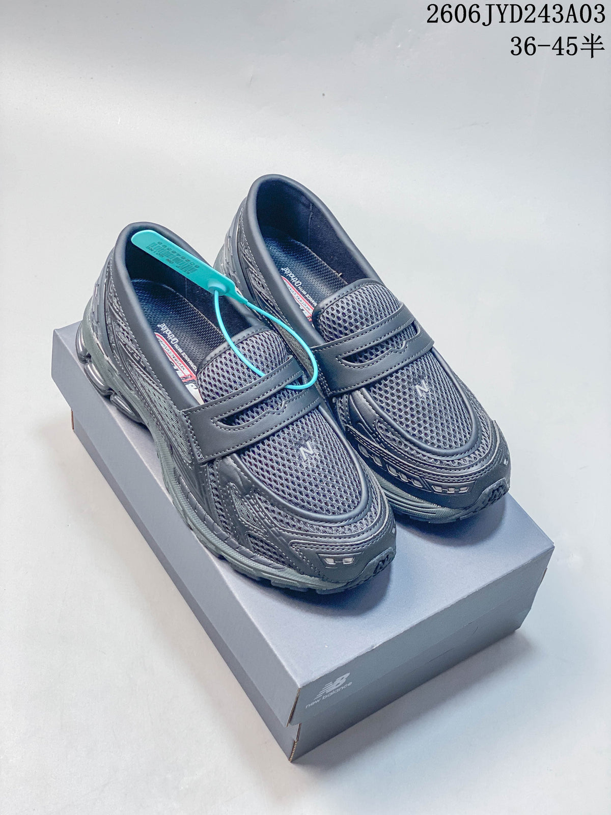 New Balance 1906L Loafer Sneakers in Charcoal Gray
