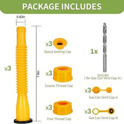 Flexible Replacement Gas Can Spout Kit