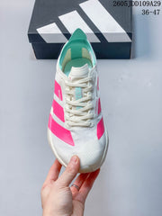 Adidas Adizero Adios Pro 4 Running Sneakers White Pink