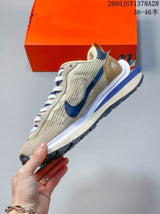 Nike Sacai VaporWaffle SP Sneakers Beige Blue