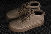 Timberland TB10072 Khaki Mid-Top Lace-Up Boots