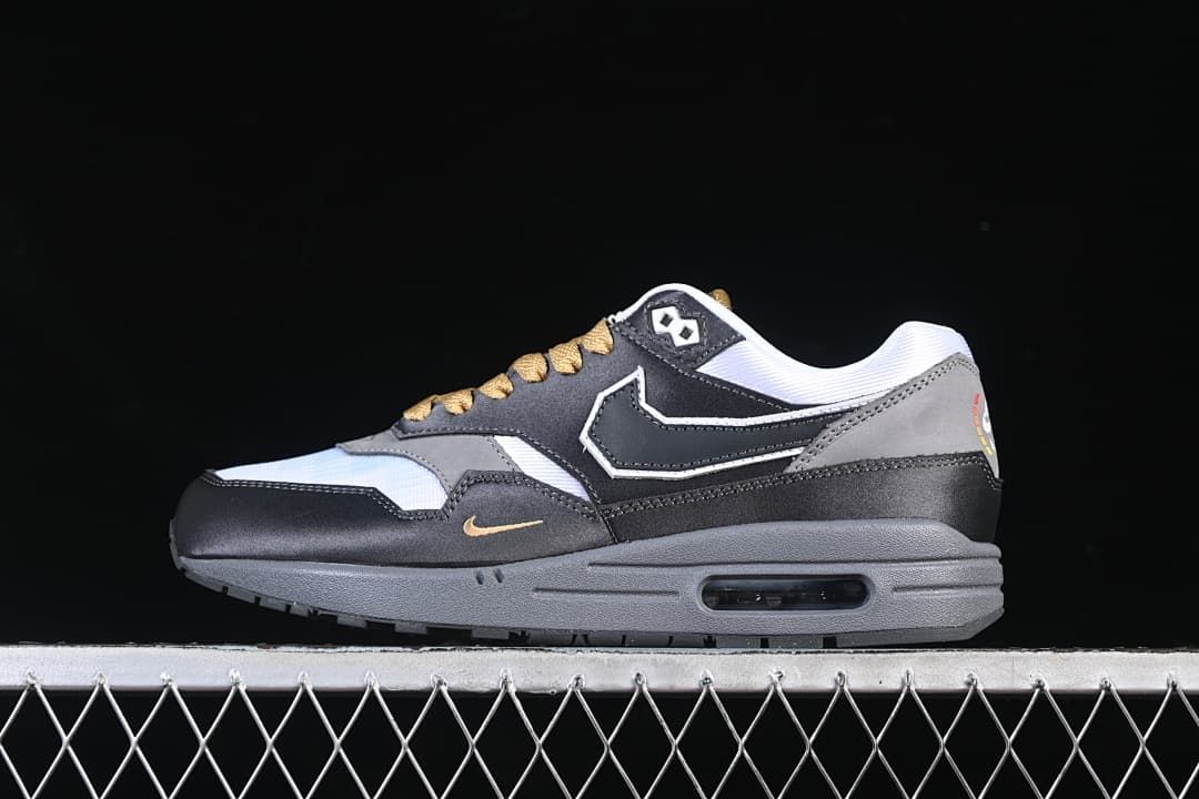 Nike Air Max 1 Big Head Mode Sneakers Black Grey