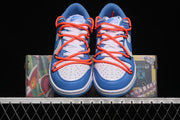 Nike SB Dunk Low Blue and White Sneakers DV0833-113