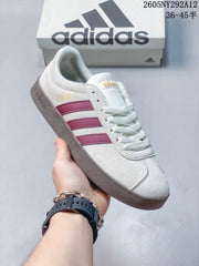 Adidas Neo VL Court Lifestyle 2.0 Sneakers White Burgundy JH5063