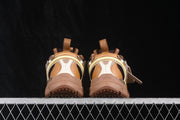 Off-White C/O Virgil Abloh Retro Running Sneakers Brown AJF6
