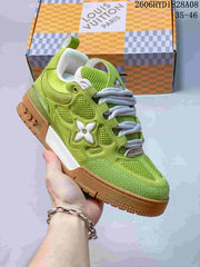 Louis Vuitton Trainer Sneaker in Lime Green