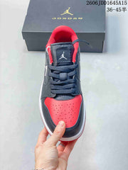 Jordan Court Connect Low-Top Sneakers Navy Red IQ5698-101