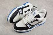 Louis Vuitton LV Trainer Sneaker White Blue Black