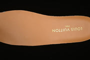 Louis Vuitton Sneakerina Suede Lace-Up Sneakers, Beige