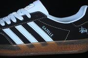 adidas Gazelle Indoor Sneakers Black White Tiffany Blue DD6615