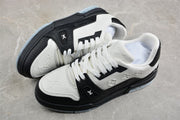 Louis Vuitton Trainer Sneaker Black White