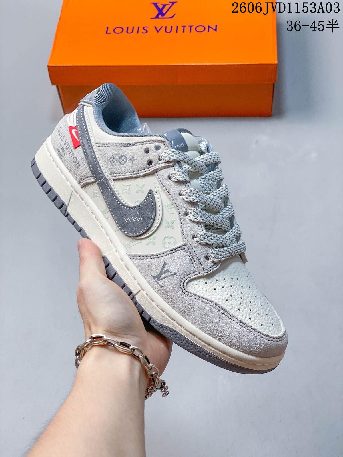 Nike Dunk Low Double Swoosh Low-Top Sneakers