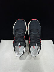 On Cloudnova 2 Sneakers Black and Red