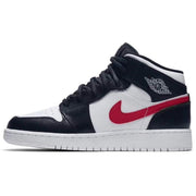 Jordan Air Jordan 1 Mid Four-Color Swoosh Sneakers