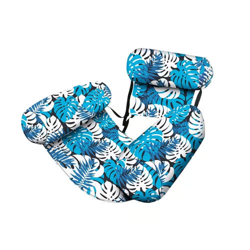 Inflatable Pool Lounge Chair – Floating Water Hammock for Adults