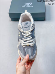 New Balance 530 Grey Mesh Retro Running Sneakers GR530SUB