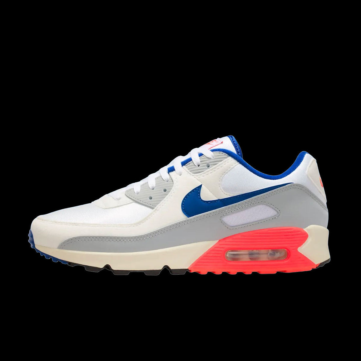 Nike Air Max 90 (Lt Base Grey/Sport Royal-Coconut Milk)