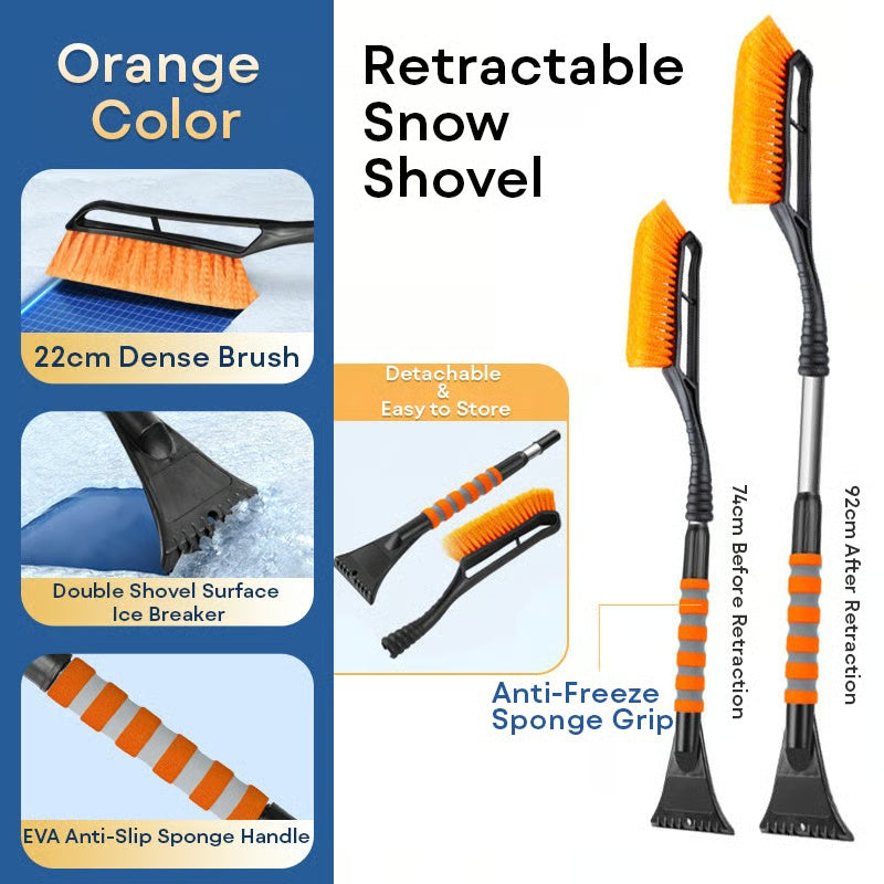 ❄Anti-Scratch Snow & Ice Tool | Cut Prep Time to 5 Mins! -40°F Resistant
