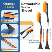 ❄Anti-Scratch Snow & Ice Tool | Cut Prep Time to 5 Mins! -40°F Resistant