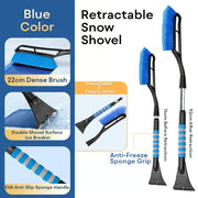 ❄Anti-Scratch Snow & Ice Tool | Cut Prep Time to 5 Mins! -40°F Resistant
