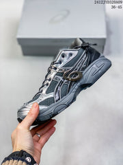 ASICS GEL-KAYANO 14 Sneakers in Gray and Silver