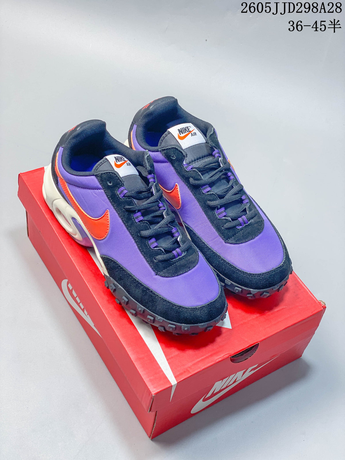 Nike Air Max Waffle SP Purple Low-Top Sneakers FV6946-007