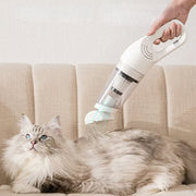 Pet Hair Grooming Vacuum Kit – Motorized Brush, 99.97% Filtration, Multi-Attachment