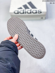 Adidas VL Court Classic Shoes White Navy JI0495