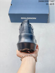 Salomon x CDG Pulsar Advanced Platform Sneakers, Gray