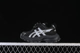 ASICS Kids' Black Sneakers with Silver Accents