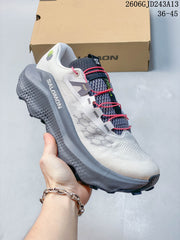 Salomon Ultra Glide 4 Trail Running Shoes, White and Gray