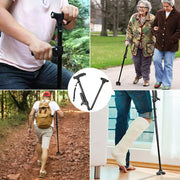 Electronics & Gadgets Aluminum alloy with Led light non-slip foldable walking stick