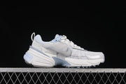 Nike V2K Run White and Blue Low-Top Sneakers FD0736-009