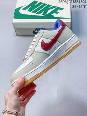 Nike Air Force 1 Year of the Horse Sneakers White Red