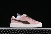 Puma Suede XL Pink Brown Sneakers 395205-11