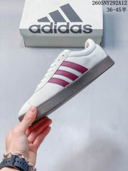Adidas Neo VL Court Lifestyle 2.0 Sneakers White Burgundy JH5063