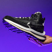 Nike VaporWaffle DH9186-001 Black and White Sneakers